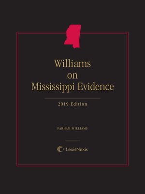 cover image of Williams on Mississippi Evidence